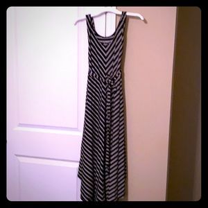 Maternity belted tank dress